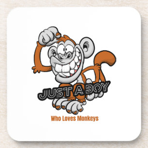 monkey just a boy coaster