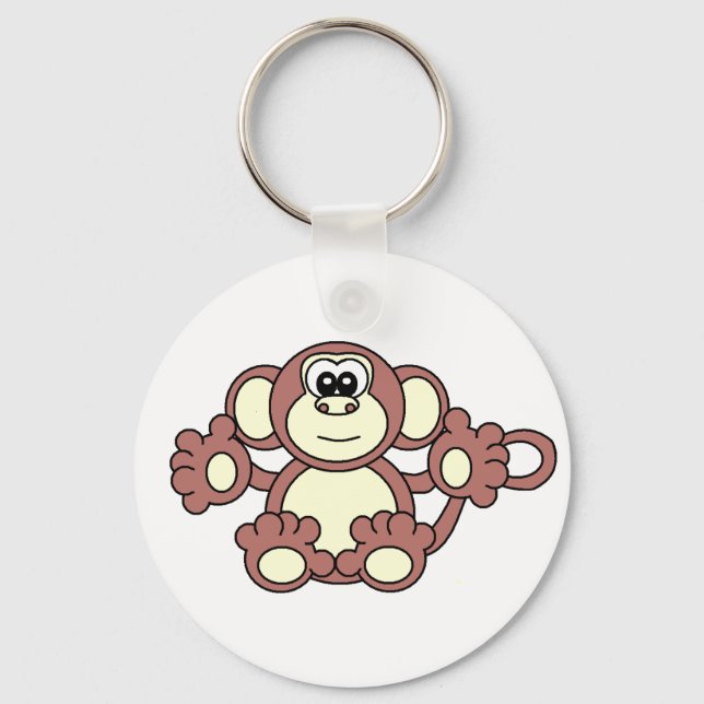 monkey keychain (Front)