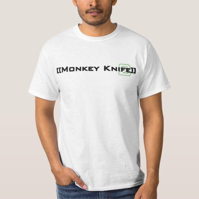 Monkey Knife 2! T-Shirt (Front)