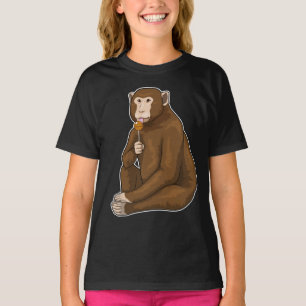 Monkey Lollipop Sweets T-Shirt