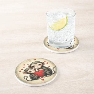 Monkey Love Coaster
