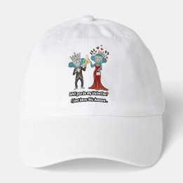 Monkey love illustration  trucker hat
