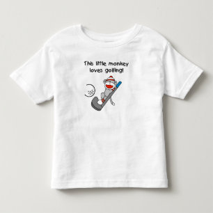 Monkey Loves Golfing T-shirts and Gifts