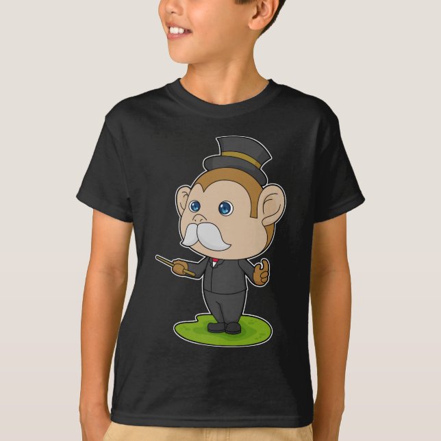 Monkey Magician Magic wand T-Shirt (Front)