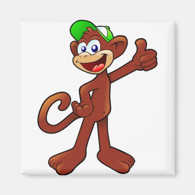 Monkey 🐵 magnet (Front)