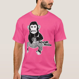MONKEY MAKE NOISE  1970's Toy Banging Cymbals  Dru T-Shirt
