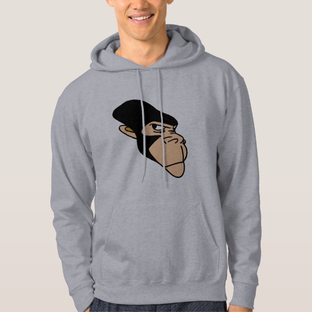 Monkey Mens Hoodie (Front)