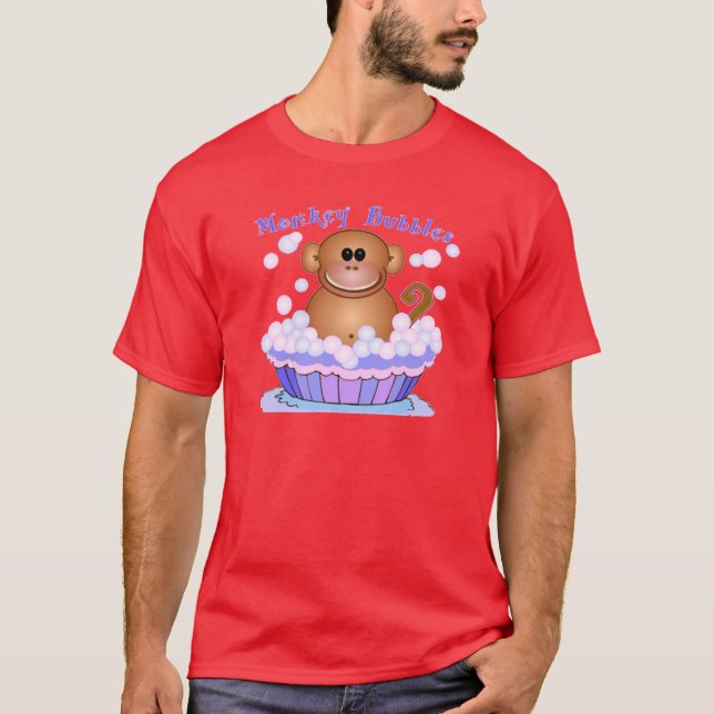 Monkey Men's T-shirts (Front)