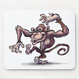 Monkey Mouse Pad