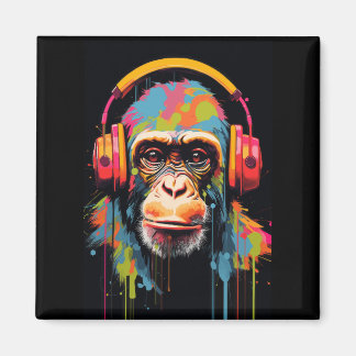Monkey Music Art Monkey Art Monkey Gallery Art Magnet