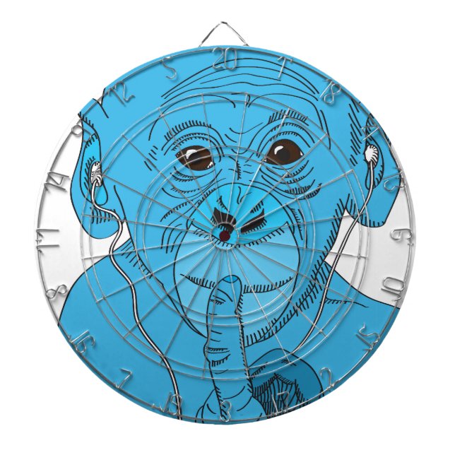 Monkey Music Dartboard (Front)