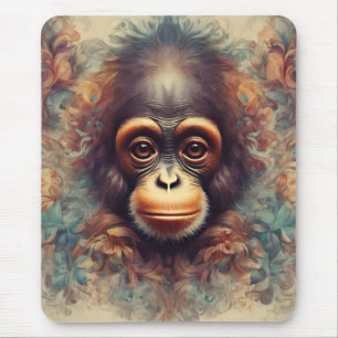 Monkey no 1 mouse pad