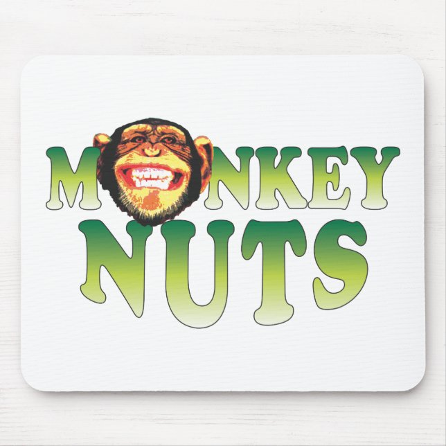 Monkey Nuts Mouse Pad (Front)