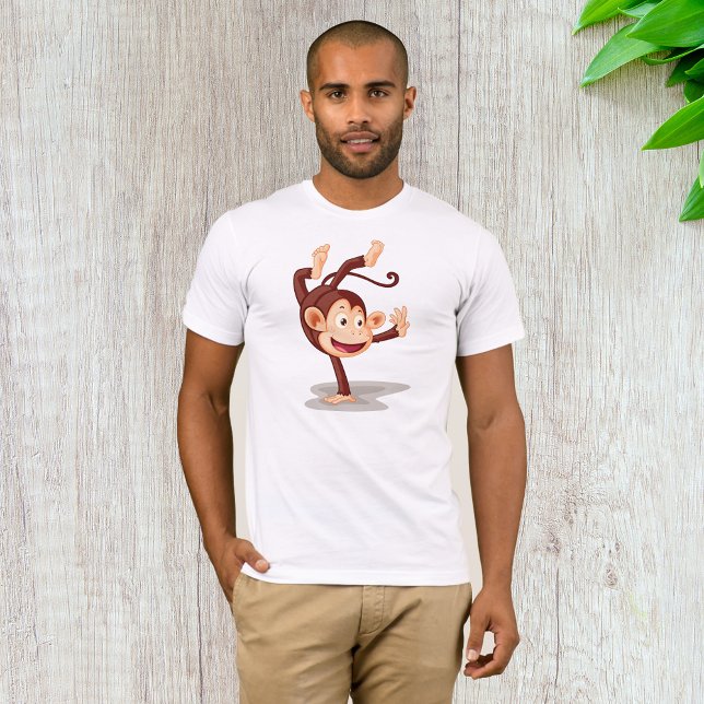 Monkey On One Hand Mens T-Shirt (Creator Uploaded)