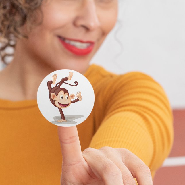 Monkey On One Hand Stickers (Creator Uploaded)