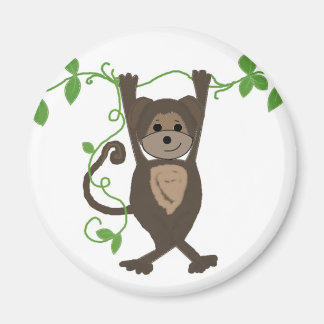 Monkey on the Vines Magnet