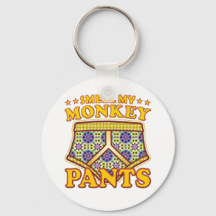 Monkey Pants Smell Keychain