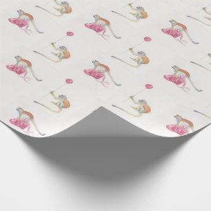 Monkey Party Birthday Cadeaupapier II Wrapping Paper