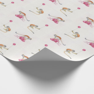 Monkey Party Birthday Gift Wrap