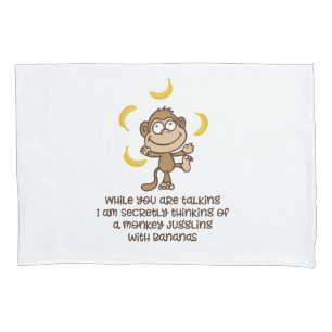 Monkey Pillowcase
