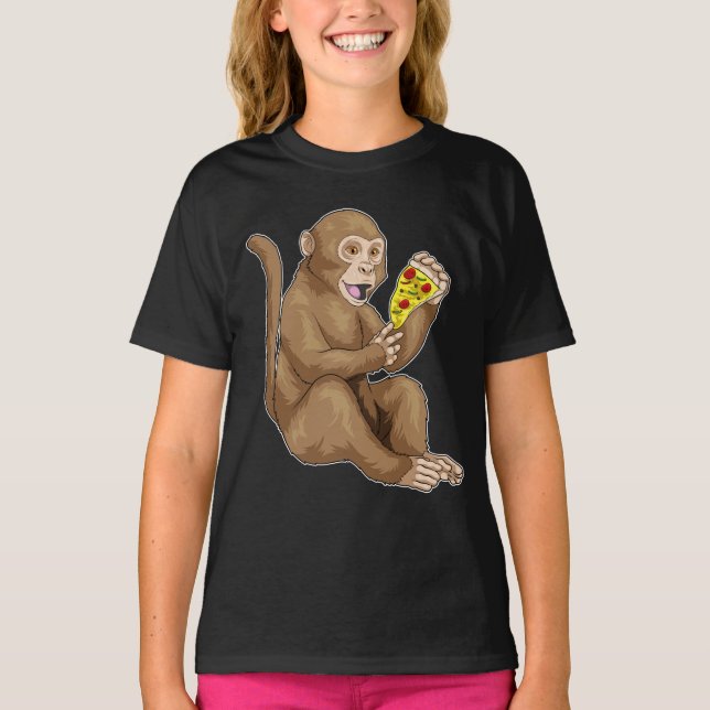 Monkey Pizza T-Shirt (Front)