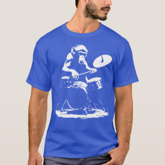 monkey playing on the drums T-Shirt