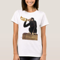 Monkey Playing Trumpet 2