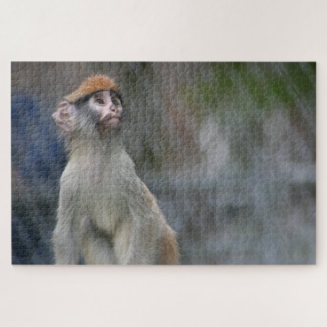 Monkey Portrait Jigsaw Puzzle (Horizontal)