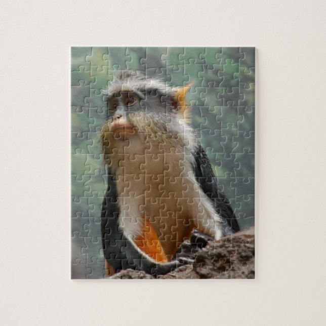 Monkey Portrait Puzzle (Vertical)