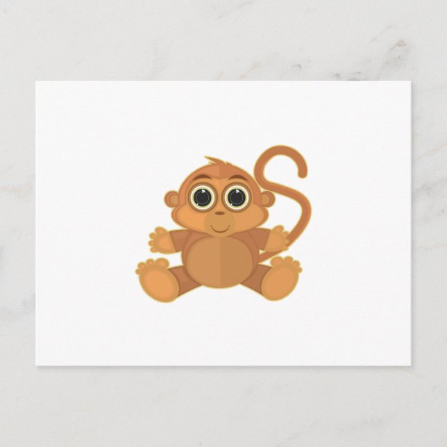 Monkey Postcard (Front)