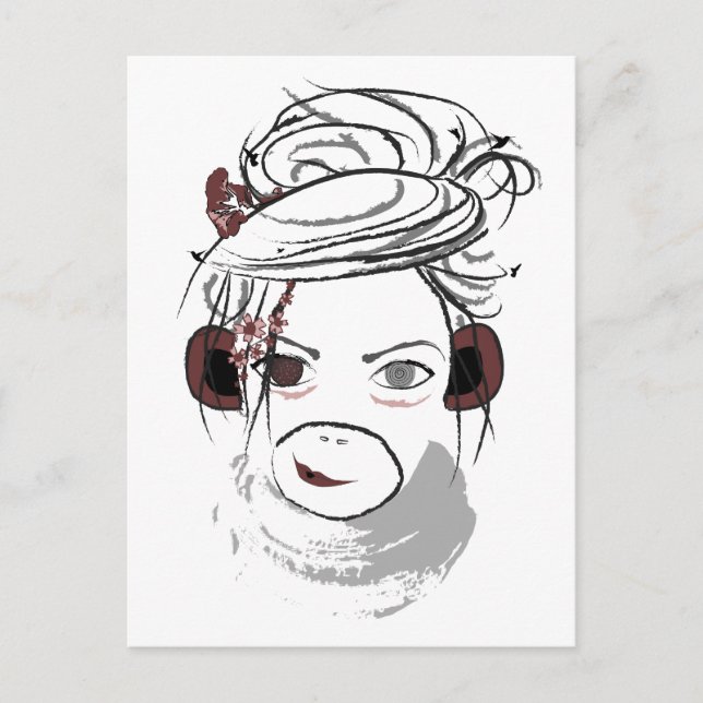 monkey. postcard (Front)