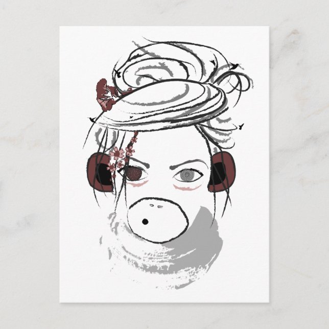 monkey. postcard (Front)
