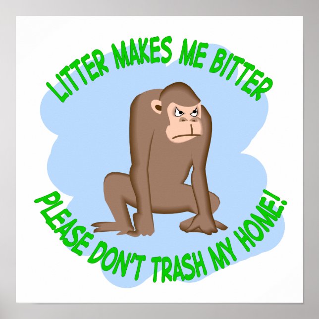 monkey poster (Front)