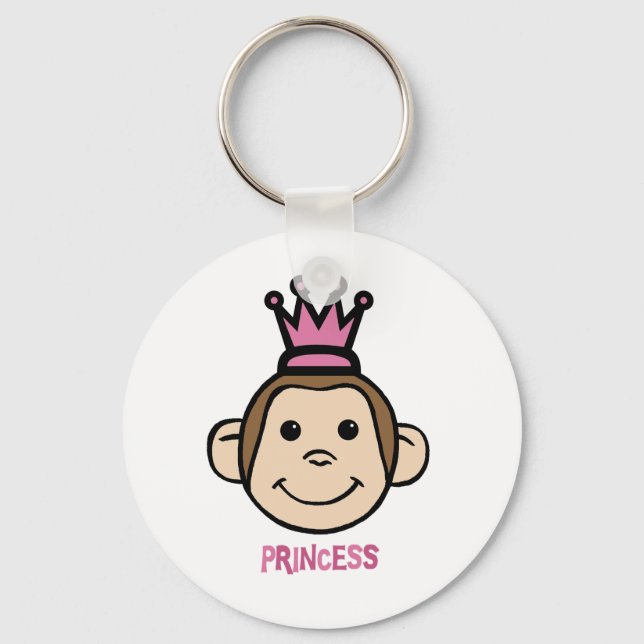 Monkey Princes Keychain (Front)