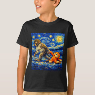 Monkey punch team punch baby monkey T-Shirt