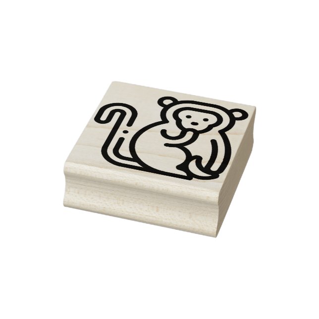 Monkey Rubber Stamp (Stamp)