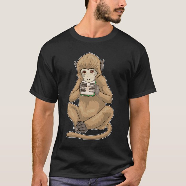 Monkey Sandwich T-Shirt (Front)