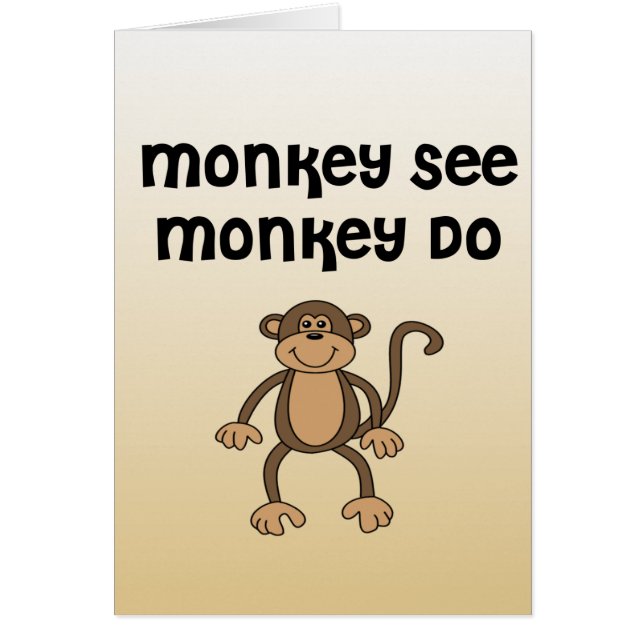 Monkey See, Monkey Do (Front)