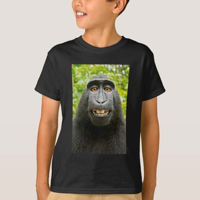 Monkey Selfie T-Shirt (Front)