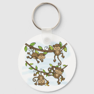 Monkey Shine Keychain