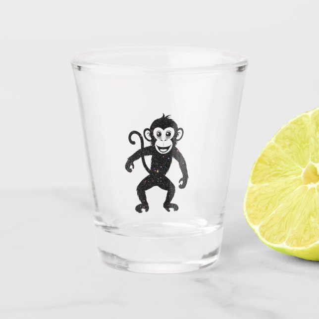  Monkey Shot glass (Front)