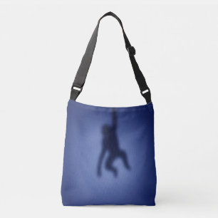 Monkey silhouette crossbody bag