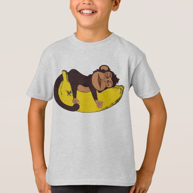Monkey Sleepy T-Shirt (Front)