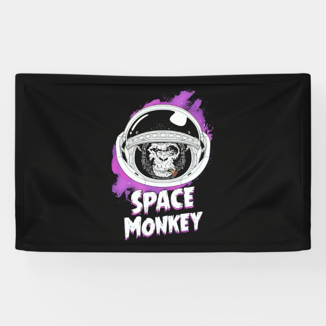 Monkey Space Monkey Banner (Horizontal)