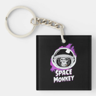 Monkey Space Monkey Keychain