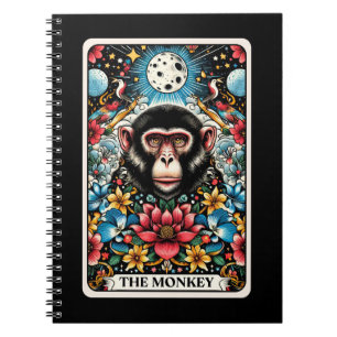 Monkey Spirit Tarot Card Notebook