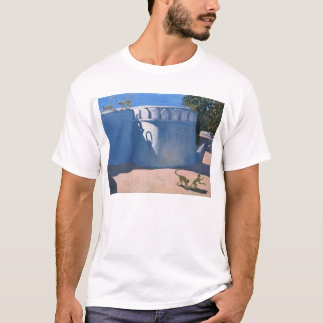 Monkey Temple India 2000 T-Shirt (Front)
