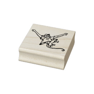 Monkey Time Monkeyboy Swinging Rubber Stamp
