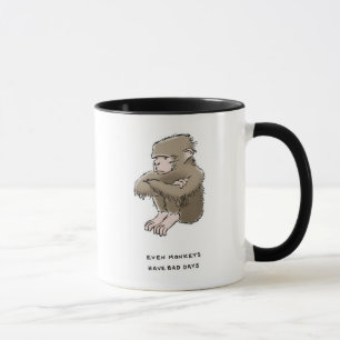 monkey trivia mug