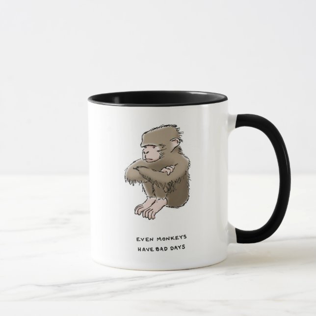 monkey trivia mug (Right)